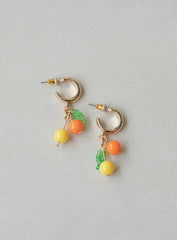 Balmoral Fruit Earrings Gold