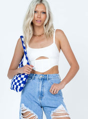 Haylen Top White