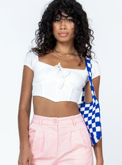 Baker Top White