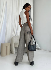 Vail Pants Beige Check