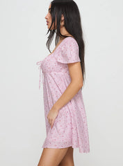 Jaxton Mini Dress Pink Multi
