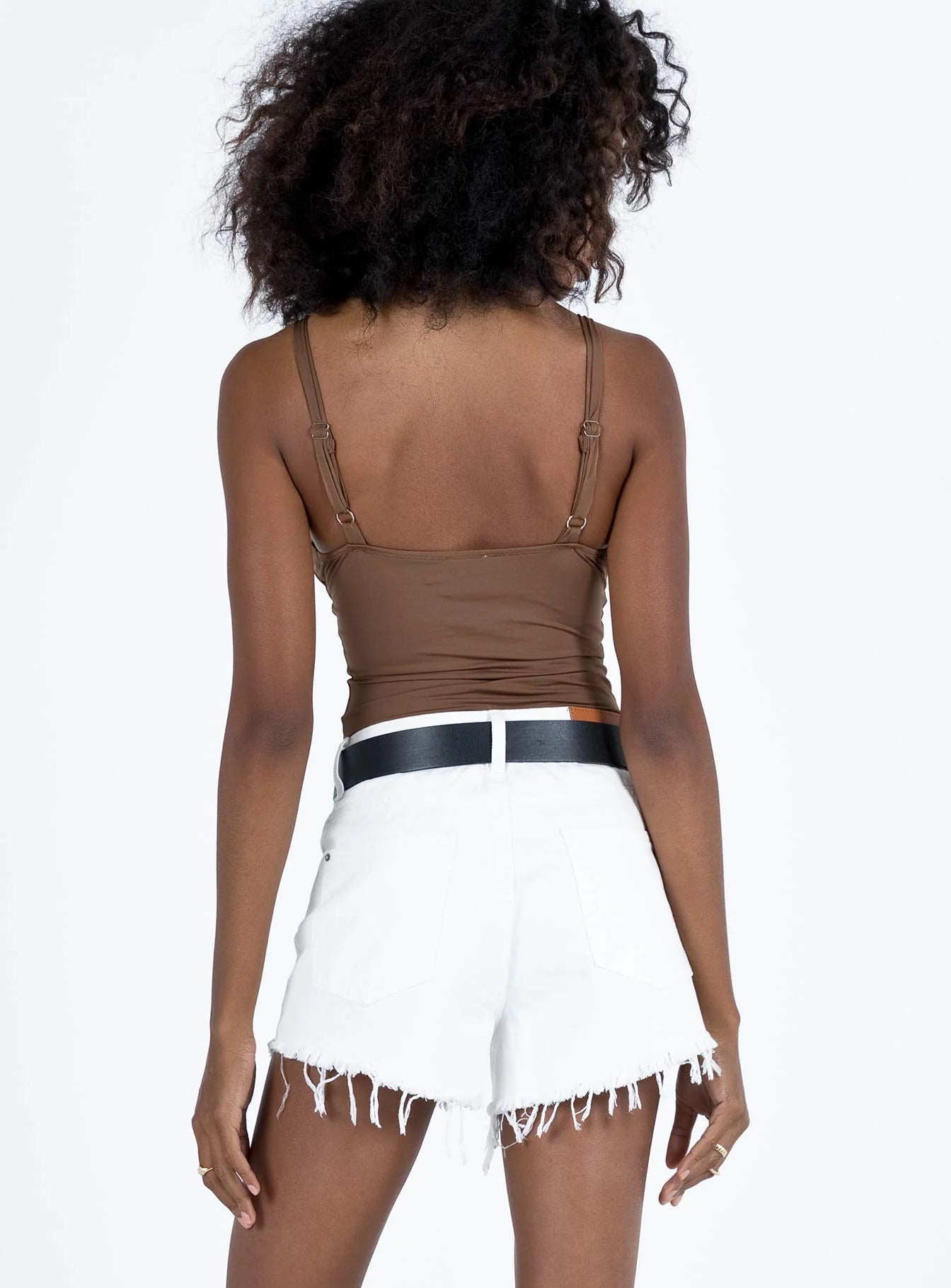 Andry Shorts White Denim