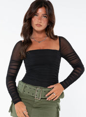 Delany Bodysuit Black Petite