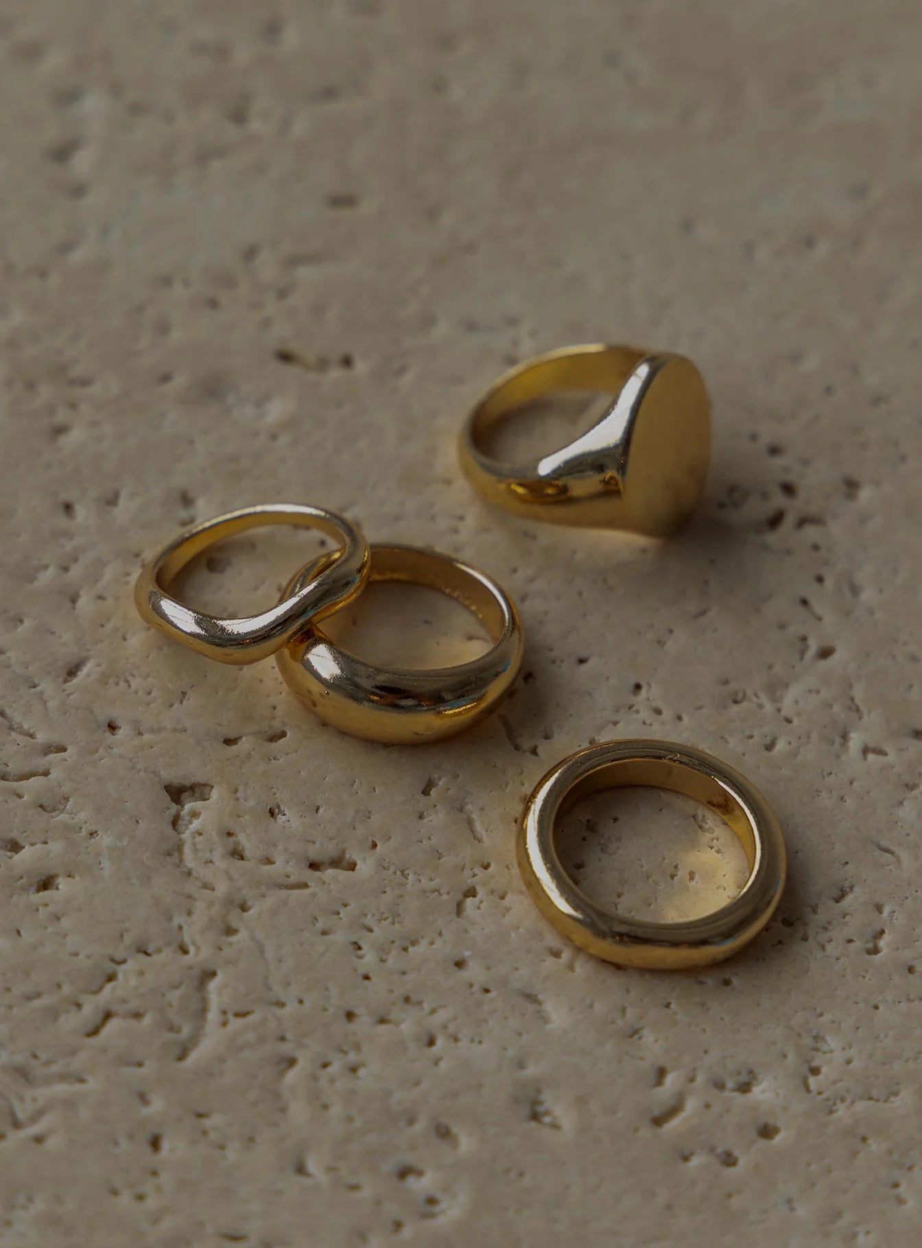 Sagal Ring Pack Gold