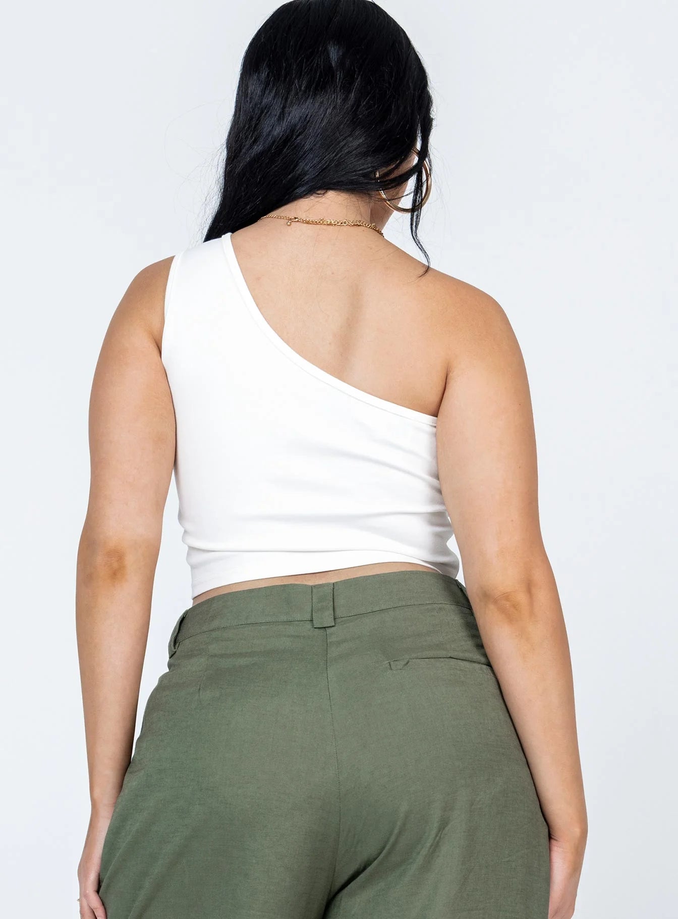 Meranti Top White