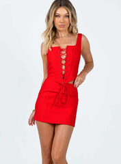 Dami Set Red