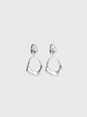 Whirl Earrings Silver