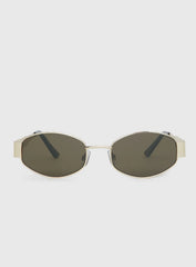 Since New York Sunglasses Gold Brown