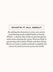 Donate 1 USD to Lonely Whale