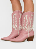 Billini Norva Boots Pink Ivory