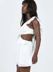 Wrenley Mini Dress White