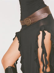 Rendezvous Strapless Midi Dress Licorice