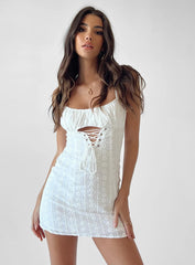Arison Mini Dress White