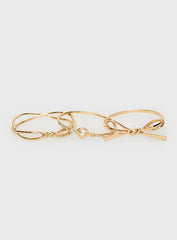 All For Us Bracelet Pack Gold