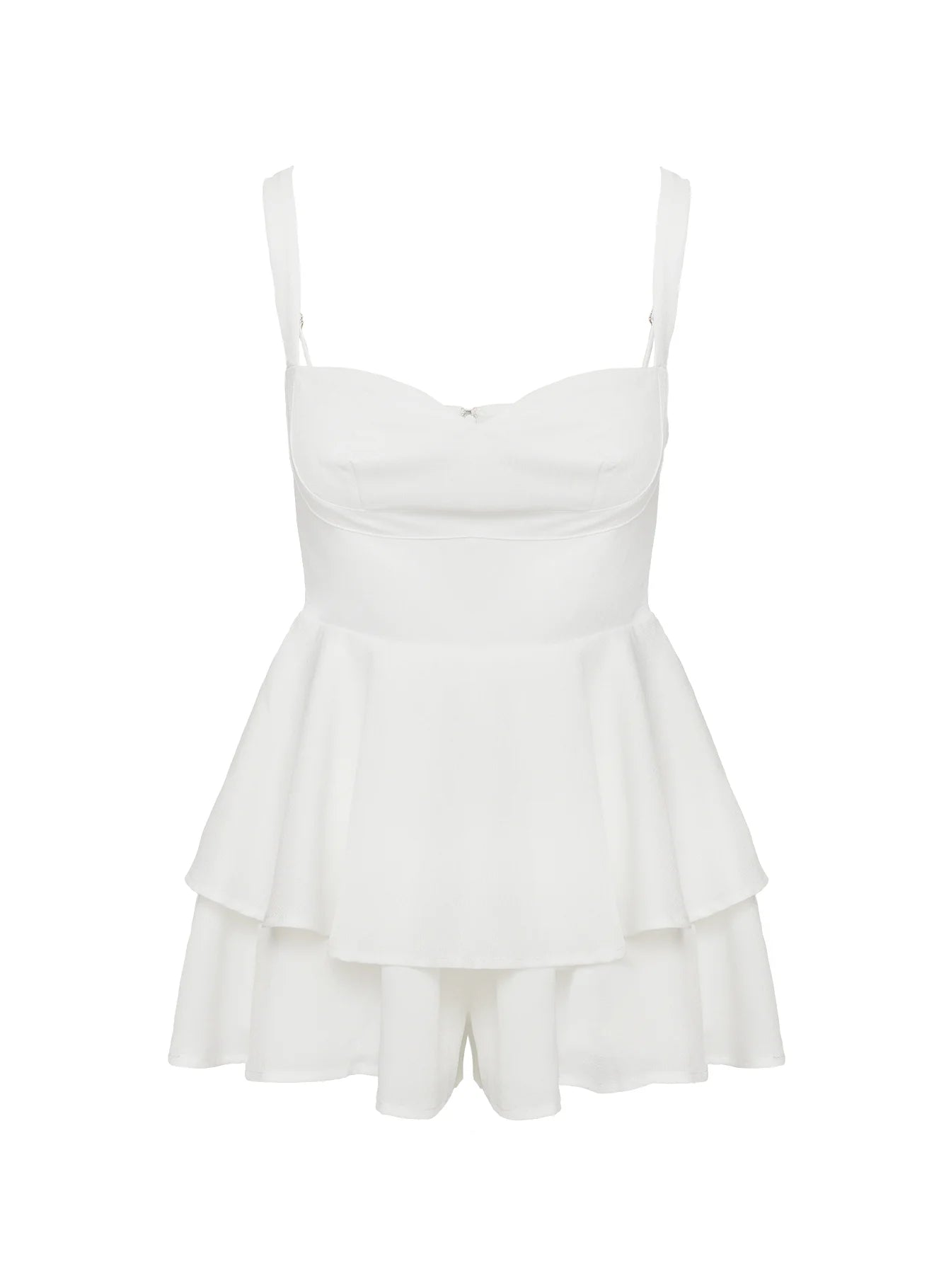 Linnie Romper White