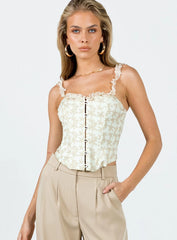 Searle Floral Corset Multi