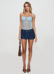 Kerr Lace Top Blue