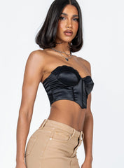 Altona Strapless Top Black