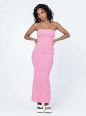 Oscar Midi Dress Pink