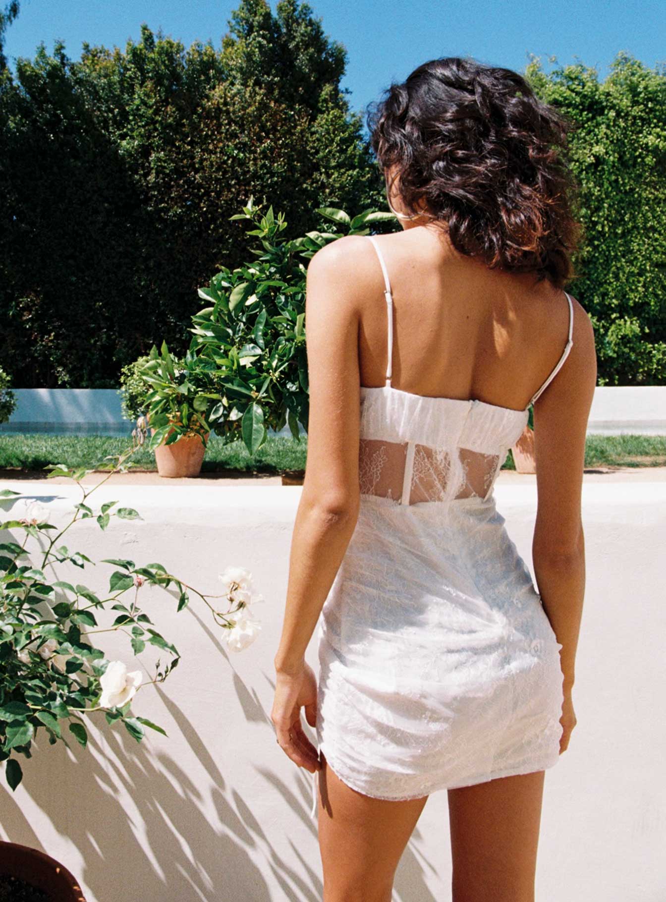 Karme Mini Dress White