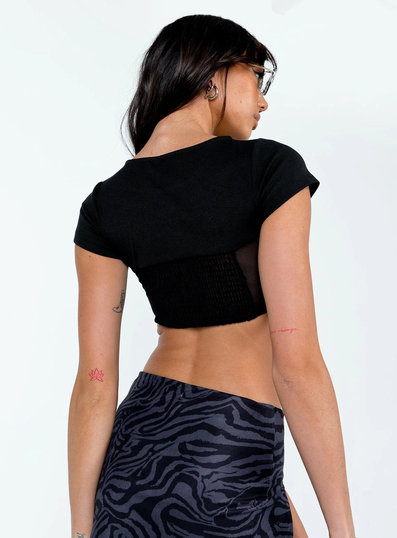 Not Your Baby Corset Black