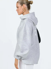 Angel Number 777 Hoodie Grey