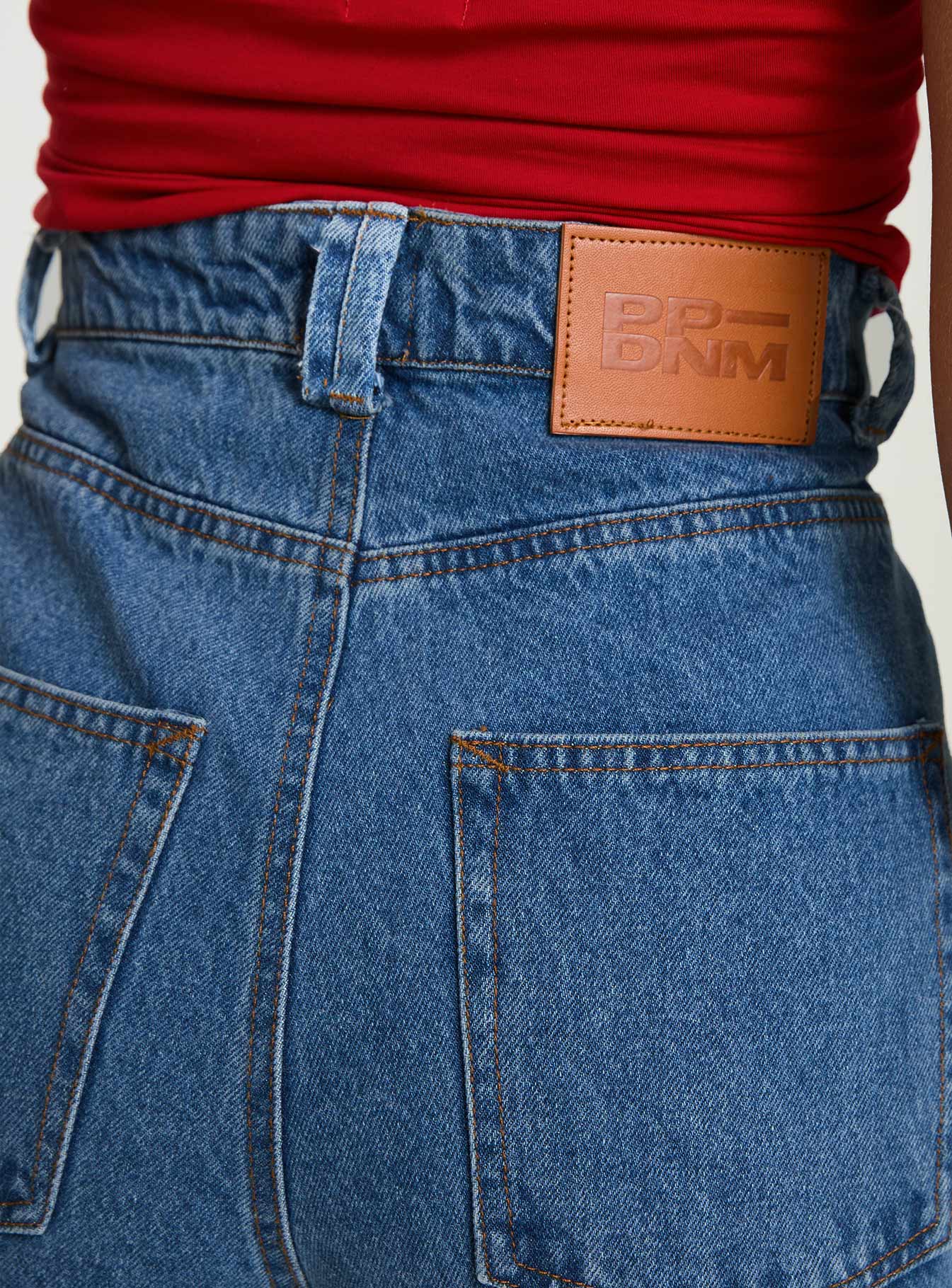 Zephee High Rise Wide Leg Jeans Light Wash Petite