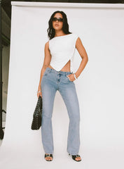 Bethany Low Rise Bootleg Jeans Light Wash
