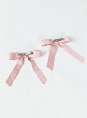 Kinski Hair Bow Pack Pink