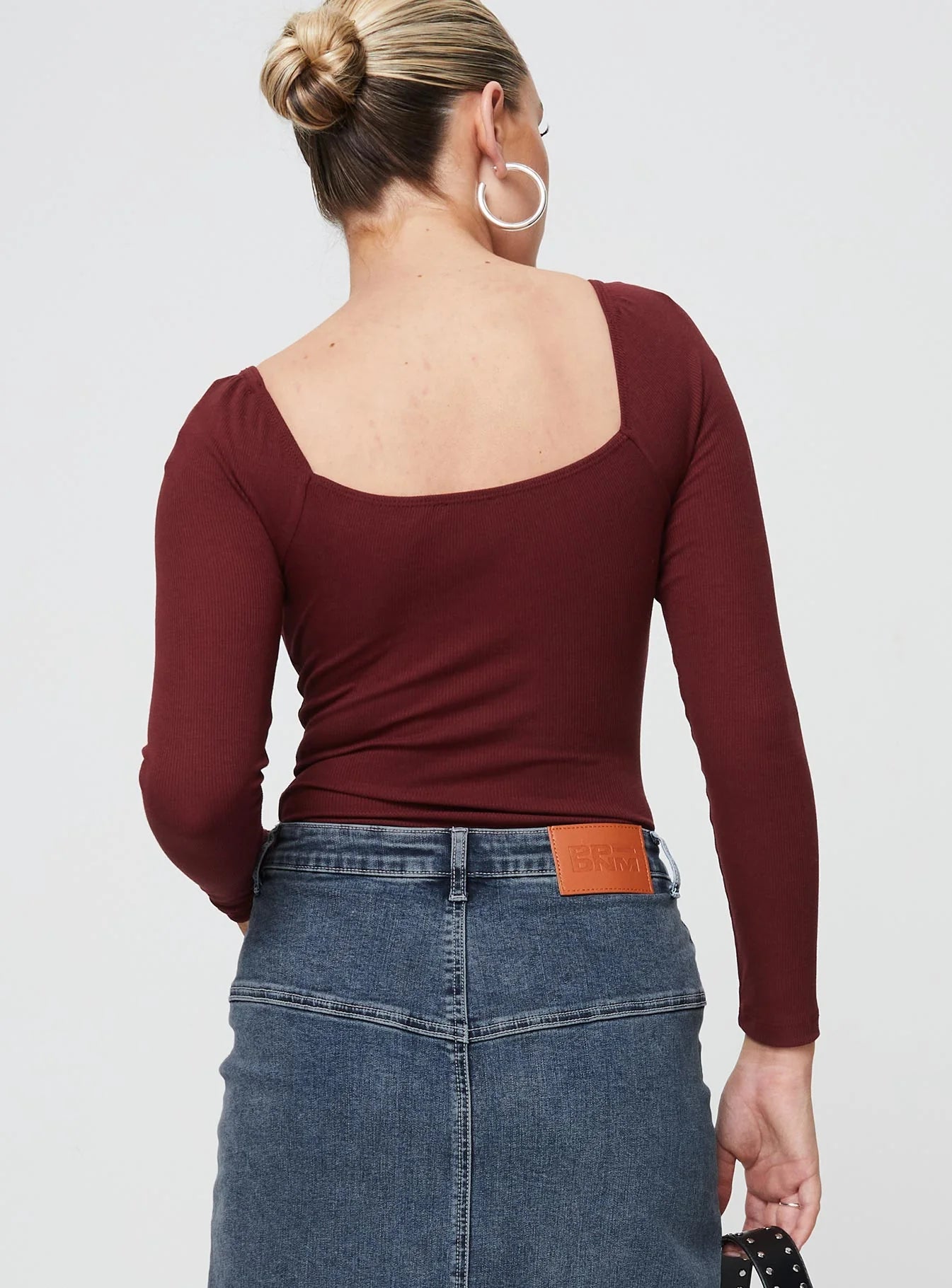 Charlotte Bodysuit Burgundy