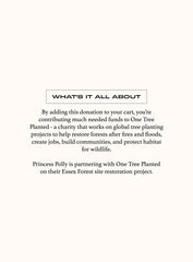 Donate 1 to One Tree Planted
