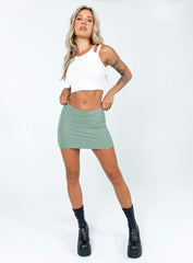 Cut It Out Tank Top White