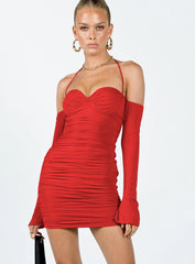 Wyona Mini Dress Red