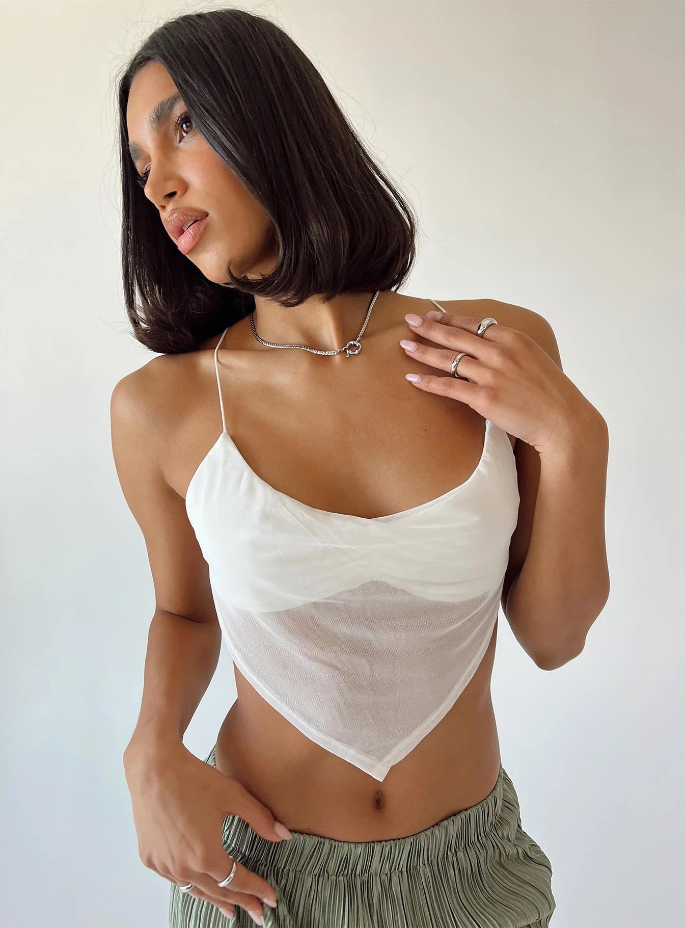 Avalon Top White