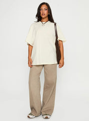 Whats In My Bag Graphic Tee Cream Multi