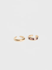 French Exit Ring Pack Gold