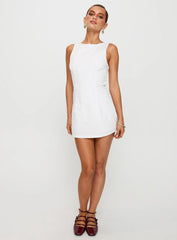 Yumiko Romper White Petite