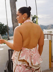 Alessio Halter Top Multi Curve