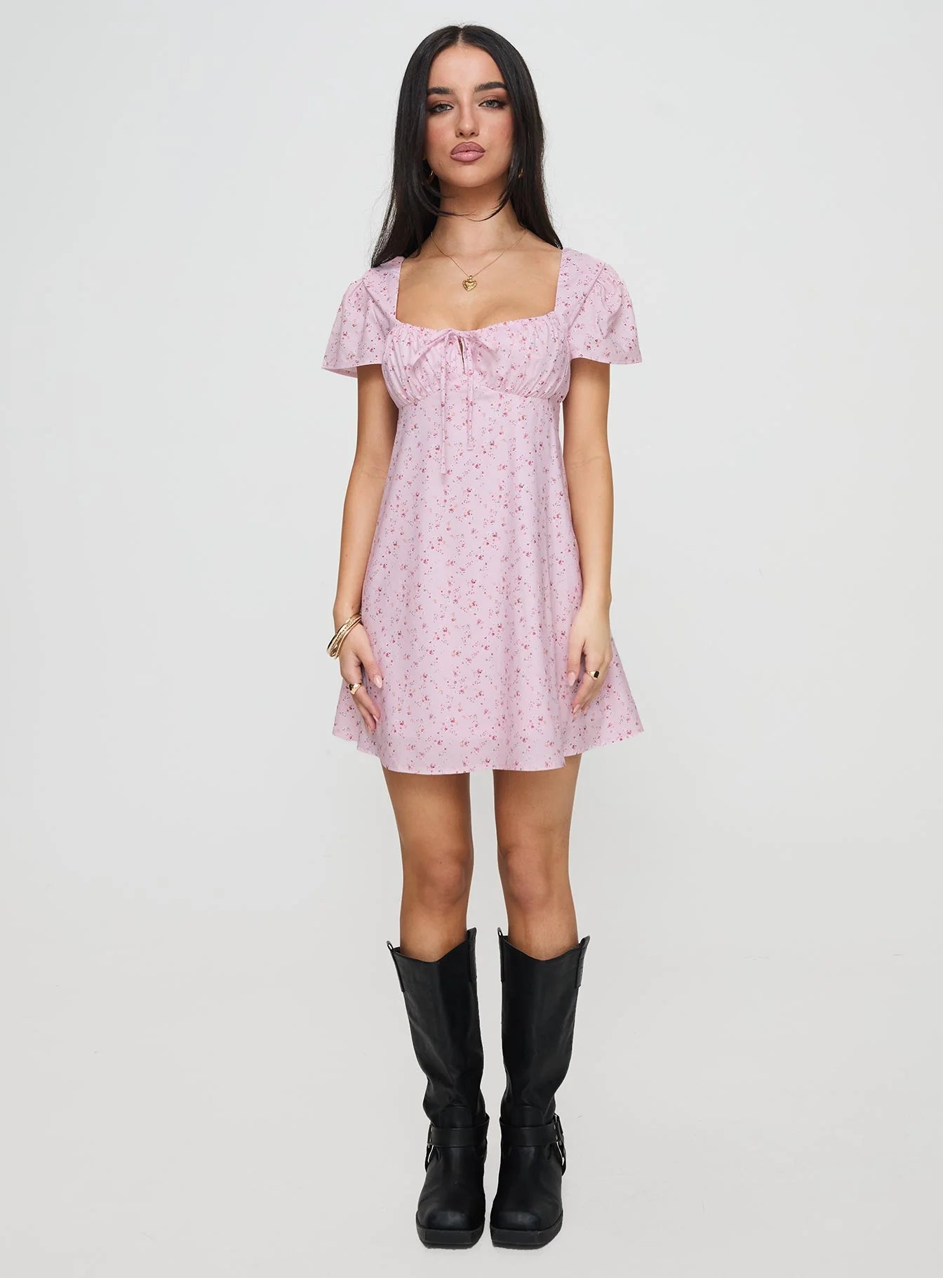 Jaxton Mini Dress Pink Multi