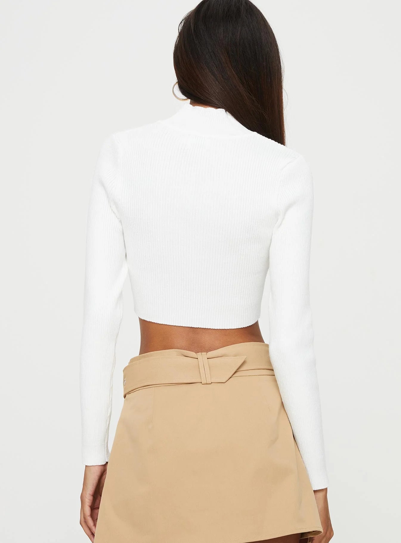 Favrelle Long Sleeve Top White