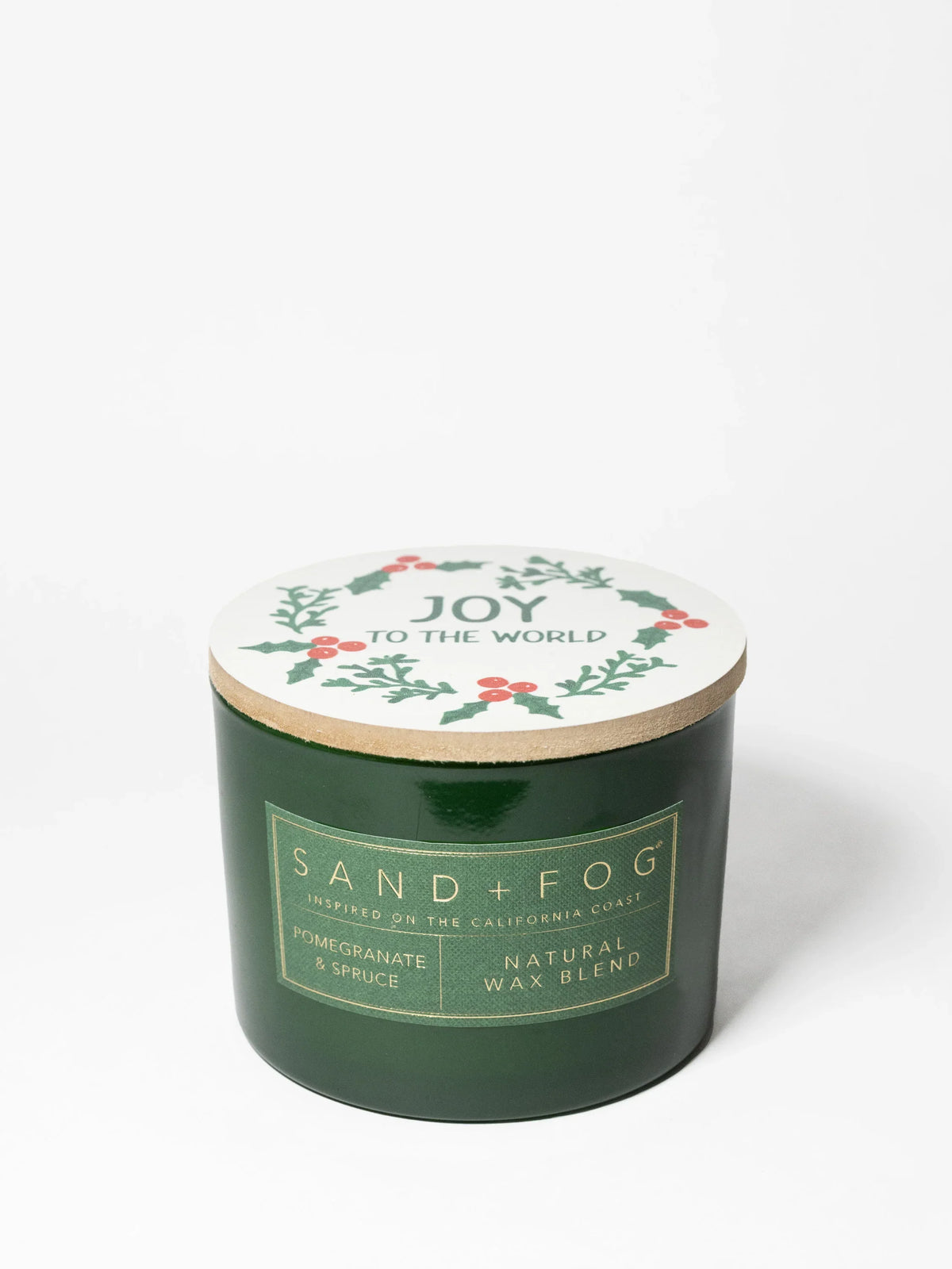 Pomegranate & Spruce 12 oz scented candle