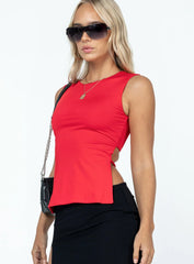 Uzo Top Red Low Impact