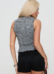 Plastic Hearts Top Black
