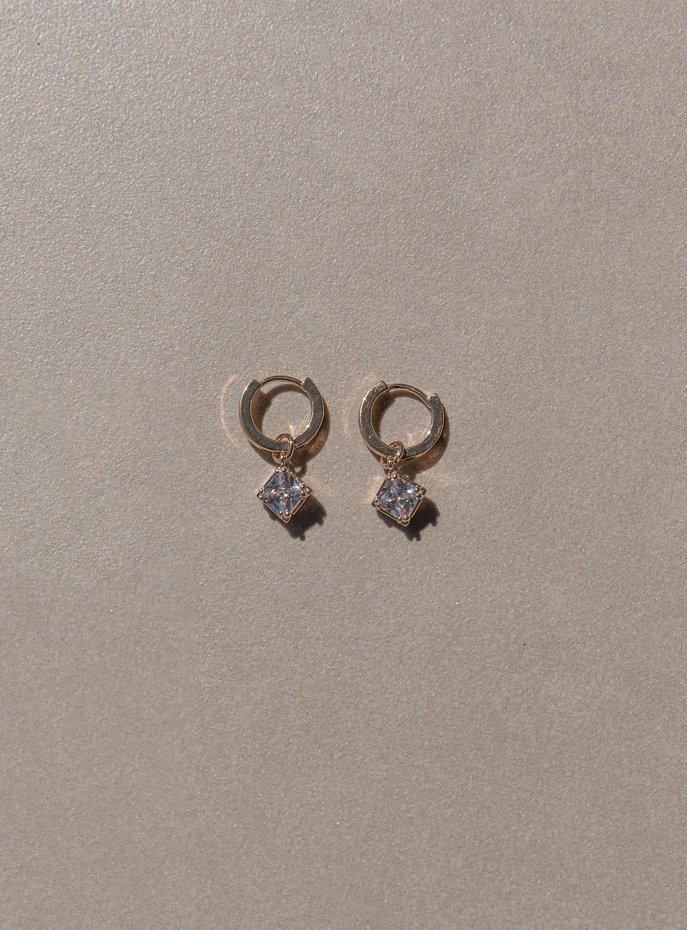 Milian Earrings Gold / Clear