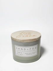 Sage & Sea Salt 12 oz scented candle