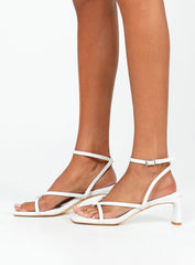 Calisto Heels White
