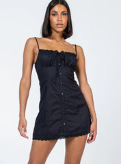 Lilou Mini Dress Black