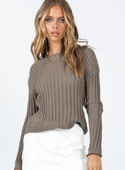 The Adrianna Sweater Khaki