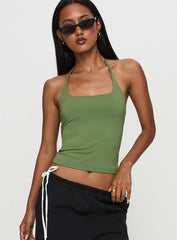 Ezekiel Nylon Top Green