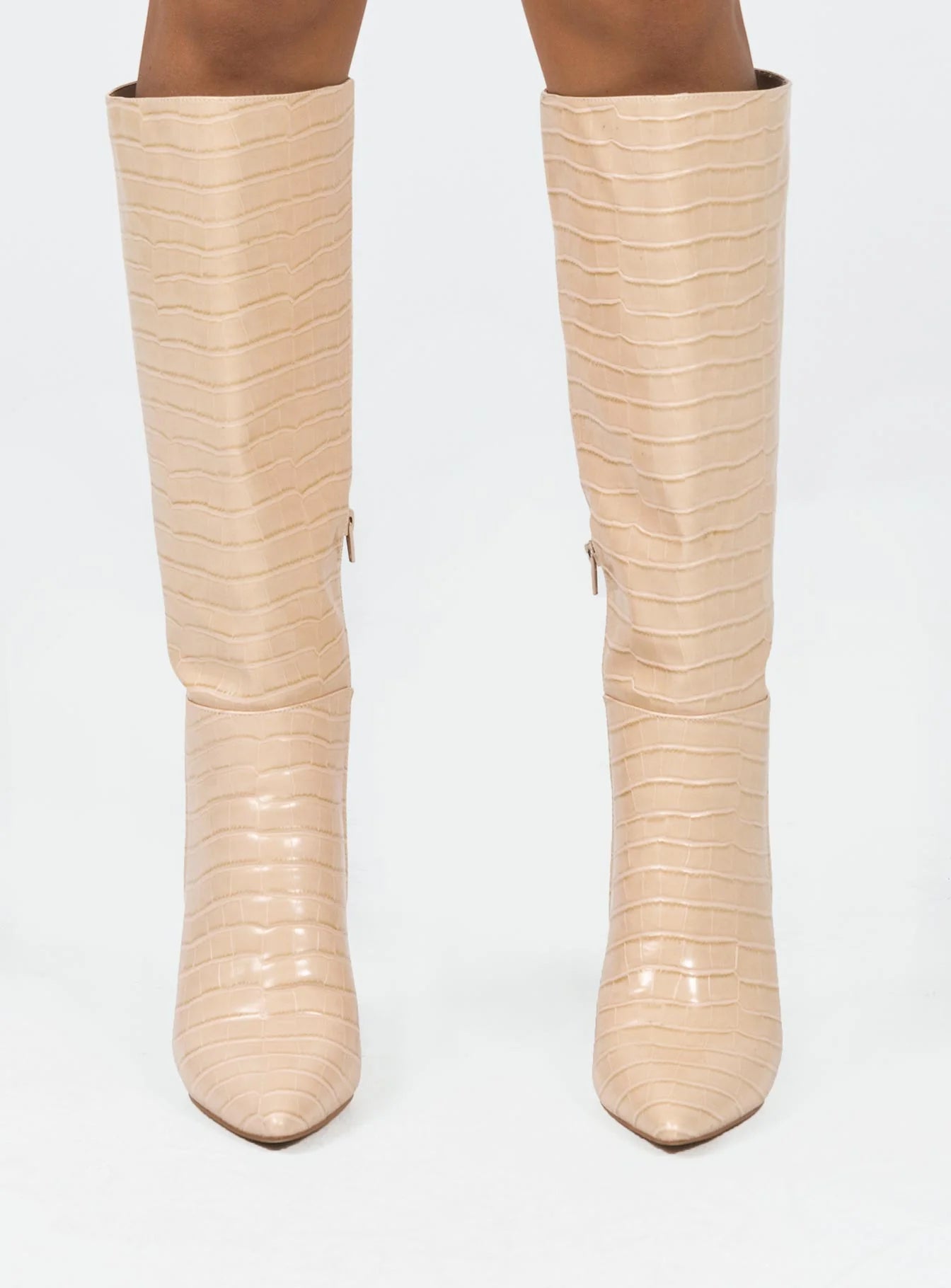 Icon Boot Bone Croc